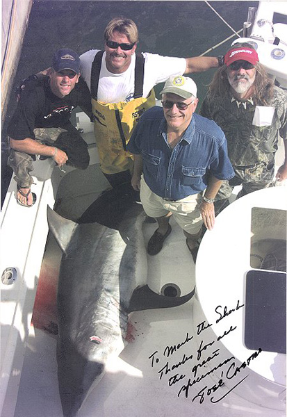 DR JOSE CASTRO and MANNY PUIG and MARK THE SHARK