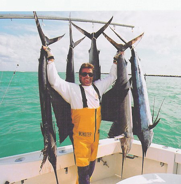 Mark the Shark & 6 sailfish!