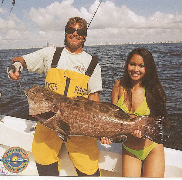 BLACK GROUPER AND MISS THAILAND