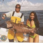 BLACK GROUPER AND MISS THAILAND