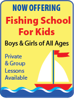 We teach your kids to fish like a pro!