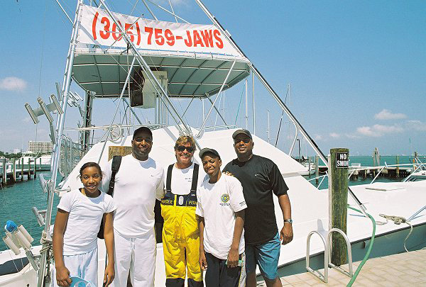 ESPNS Hall of Fame Wide Receiver Cris Carter and MARK THE SHARK